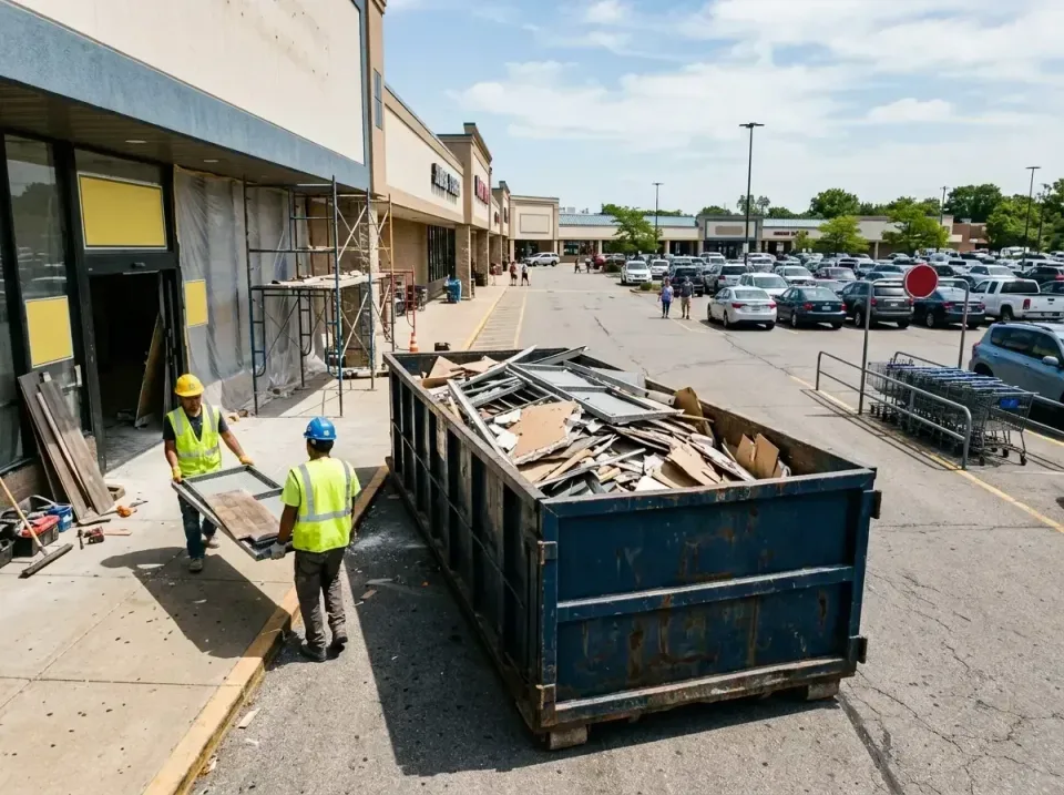 retail-store-renovation-debris-003 — frequently asked questions, Roll-off Dumpster Rentals in Woodridge, IL